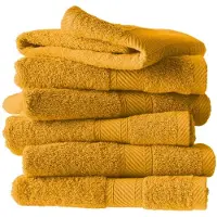 De Witte Lietaer Handtuch Helene Golden Yellow (6er Set)