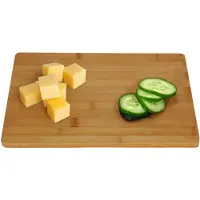 Eh Excellent Houseware Schneidebrett aus Bambus 35x20 cm