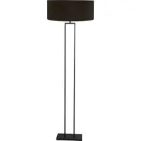 Steinhauer Stehlampe Stang, dimmbar, schwarz, für Wohn- / Esszimmer, Metall, Modern, Stehlampe