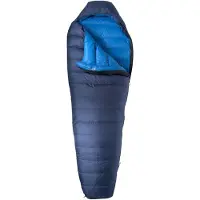 Lowland OUTDOOR - KIBO +5 - Donzen mummy slaapzak +5C - 795 gr - 225x80 cm - Blauw