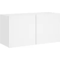 vidaXL TV-Wandschrank Weiß 80x30x41 cm