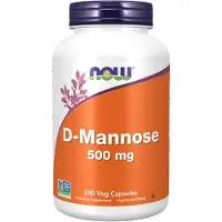 Now D-Mannose 500 mg D-Mannose Harnsystem 240 Kapseln.