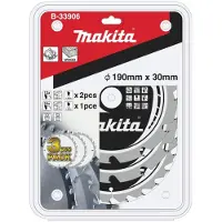 Makita B-33906, Holz, 19 cm, 3 cm, 2,2 mm, 3 Stück(e)