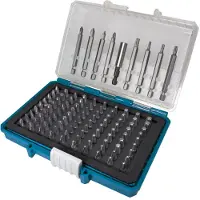Makita Bit-Set "P-81050" 99 Stk. tlg. 99-tlg., inkl. Aufbewahrungskoffer