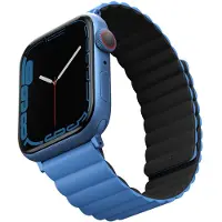 Uniq Revix doppelseitiges Armband für Apple Watch | 38/40/41/42 mm - Caspian (Blue/Black)