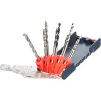 Kwb 109155 HSS-Bohrersatz 9-teilig 3 mm, 4 mm, 5 mm, 6 mm, 8 mm 1/4 (6,3 mm) 9 Stück