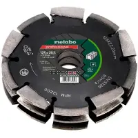 Metabo Diamantfrässcheibe 3, 125x28,5x22,23mm, professional, UP, Universal - 628299000