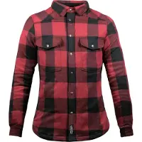 John Doe Motoshirt Lady XTM Rot Schwarz Größe XS