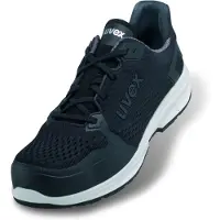 Uvex 65988, Unisex, Erwachsener, Sicherheitsschuhe, Schwarz, S1, ESD, SRC, Schnürverschluss