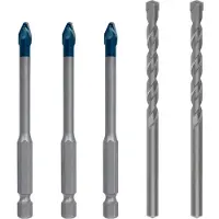 Bosch Expert Hex-9 Hardceramic Mix 6 Mm Keramikbohrer 5 Einheiten
