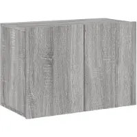 vidaXL TV-Wandschrank Grau Sonoma 60x30x41 cm