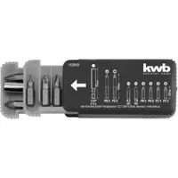 Kwb Pocket-Bit-Box 9-Del, Karte