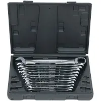 Ks Tools 503.4265, Chrom-Vanadium-Stahl, 72 Stück(e), DIN 3113, ISO 3318, 12 Stück(e), 1,88 kg