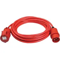 Brennenstuhl Starkstrom-Verlängerungskabel IP44 10m signalrot