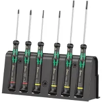 Wera 2035/6 Kraftform Micro Schraubendreher-set 6 Stücke