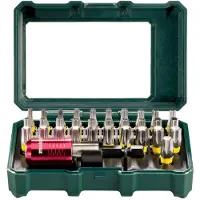 Metabo 626709000, 32 Stück(e), Torx, 10, 15, 20, 25, 27, 30, 40, Chrom-Vanadium-Stahl, 2,5 cm