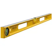 Stabila 02596, Wasserwaage, 0,8 m, Gelb, 0,5 mm/m, Aluminium