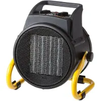 Stanley ST-52-231-E, Elektrischer Raumheizlüfter, Drinnen, Schwarz, Gelb, 2000 W, 300 W, 44 m³