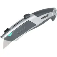 Wolfcraft 1 Trapezklingenmesser "Auto-load"