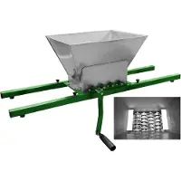 Güde Fruchtmühle OM 15 - Edelstahltrichter - Aluminium - 15L