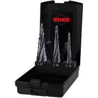 RUKO ULTIMATECUT Multidrill-Satz HSS RUnaTEC in Kunststoffkassette 3 teilig - 101087PRO