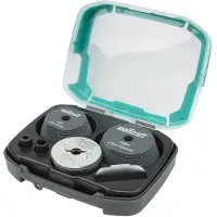 Wolfcraft Aufbohrhilfe-Set 3-teilig