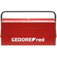 Gedore red R20600073 Werkzeugkasten 5 Fächer 535x225x330 mm, 3301658