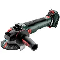 Metabo Akku-Winkelschleifer WVB 18 LT BL 11-125 Quick Inox mit Bremse, Drehzahlregelung, Schnellspan