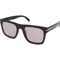 David Beckham DB 7000/S FLAT Herren-Sonnenbrille Vollrand Quadratisch Acetat-Gestell, schwarz
