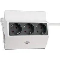 Brennenstuhl Efb 129713007 Mehrfachsteckdose 3-fach Steckdosenleiste 3 Steckdosen 1.4 M 1.4 M