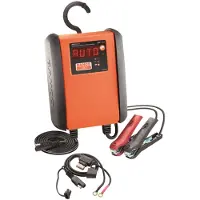 Bahco Vollautomatisches Mikroprozessor Batterielade- undBatterieerhaltungsgerät 10 Ampere, 8-stufig für 1