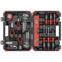 Gedore red R38003043 Werkzeugsatz Messen-Schneiden-Schrauben 43-teilig, 3300190