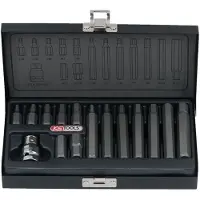 Ks Tools 10mm Bit-Satz. 15-tlg.. Innensechskant 911.5040