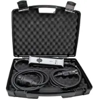 Kopp 148603017 PRCD-S pro, ortsveränderliche Schutzeinrichtung, 3-polig, 0,03A, mit Verlängerung und Tragekoffer, Stecker und Kupplung (Vollgummi)