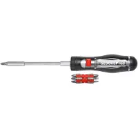 Gedore red R38920000 Knarrenschraubendreher Bit-Teleskop 1/4" 13in1