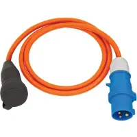 Brennenstuhl Adapter Leitung Stecker CEE230V Schuko Kupplung orange 1,5m