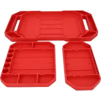 Ks Tools 500.8077 Werkzeugablagensatz aus Silikon, 3-tlg
