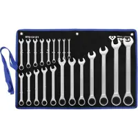 Ks Tools Ratschenringschlüssel-Satz, 21-tlg, 6 - 32 mm