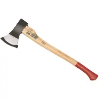 Idealspaten-bredt Holzaxt 16 kg Schneide geschliffen & poliert Eschen-Kuhfuss