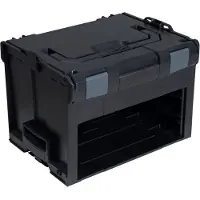 L-BOXX LS-Boxx 306, Schwarz, 388 x 309 x 97 mm, 445 mm, 358 mm, 322 mm, 3,8 kg
