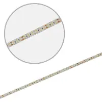 ISOLED LED CRI919/940 MiniAMP Flexband Streifen, 24V, 20W, IP20, weißdyn., 500cm, Kabel beids. + maleAMP, 480 LED/m