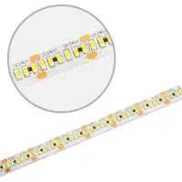 ISOLED LED CRI930 MiniAMP Flexband Streifen, 24V, 12W, IP20, 3000K, 120cm, beids. 30cm Kabel + maleAMP, 300 LED/m