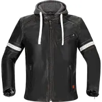 Richa Toulon 2 Motorrad Lederjacke, schwarz/braun, 62