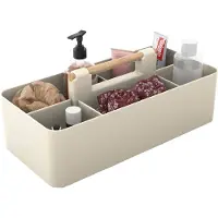Intirilife Make Up Organizer in Khaki