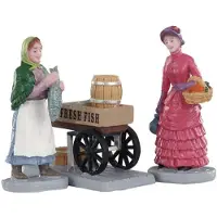 Lemax Fresh fish for sale set of 3 Weihnachtsfigur (mix)