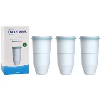 Allspares Filterkartuschen (3x) geeignet für alle ZeroWater Wasserfilterkannen