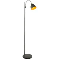 Globo Design-Stehlampe Archibald Anthrazit
