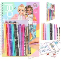 TOPModel Colouring Book with Pen Set ( 0412943 )