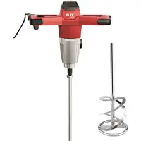 Flex MXE 1202 + WR2 140, Beton, Mörtel, Farbe, Pulver, Ohne Schlüssel, Rot, M14, Schritt, 4 m