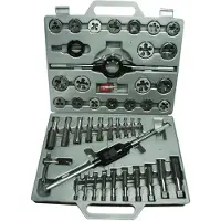 BRÜDER MANNESMANN Gewindeschneider, (Set, 45 tlg.), im Koffer